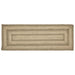 Cobblestone Jute Rect Runner 13x36