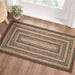 Espresso Jute Rug Rect w/ Pad 27x48