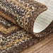 Espresso Jute Rug Rect w/ Pad 60x96