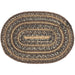 Espresso Jute Oval Placemat 10x15