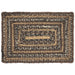 Espresso Jute Rect Placemat 10x15