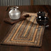 Espresso Jute Rect Runner 13x36