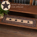 Colonial Star Jute Stair Tread Rect Latex 8.5x27