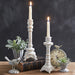 Set of Two Balmoral Taper Candle Holders