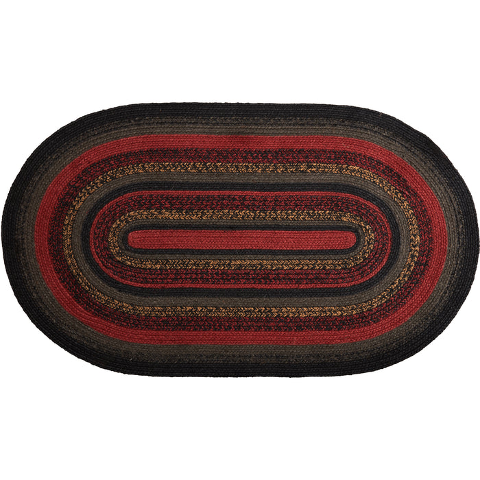 Cumberland Jute Rug Oval w/ Pad 27x48