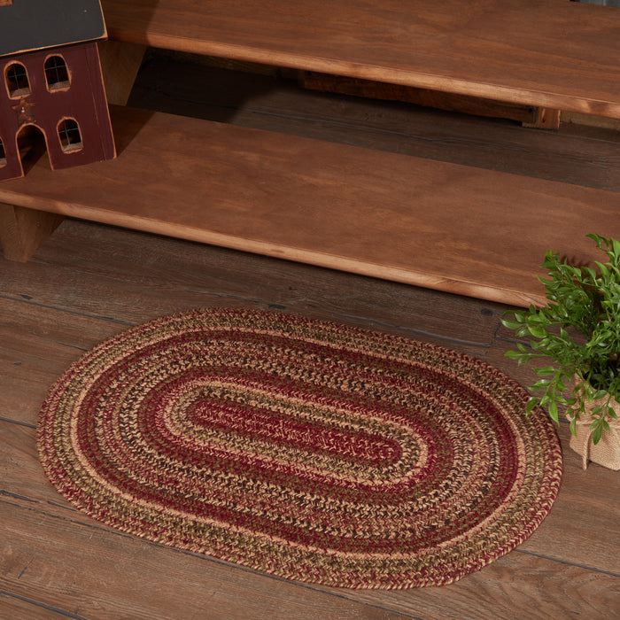 Cider Mill Jute Rug Oval w/ Pad 20x30