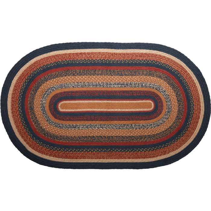 Stratton Jute Rug Oval w/ Pad 36x60