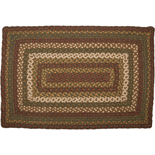 Tea Cabin Jute Rug Rect w/ Pad 20x30