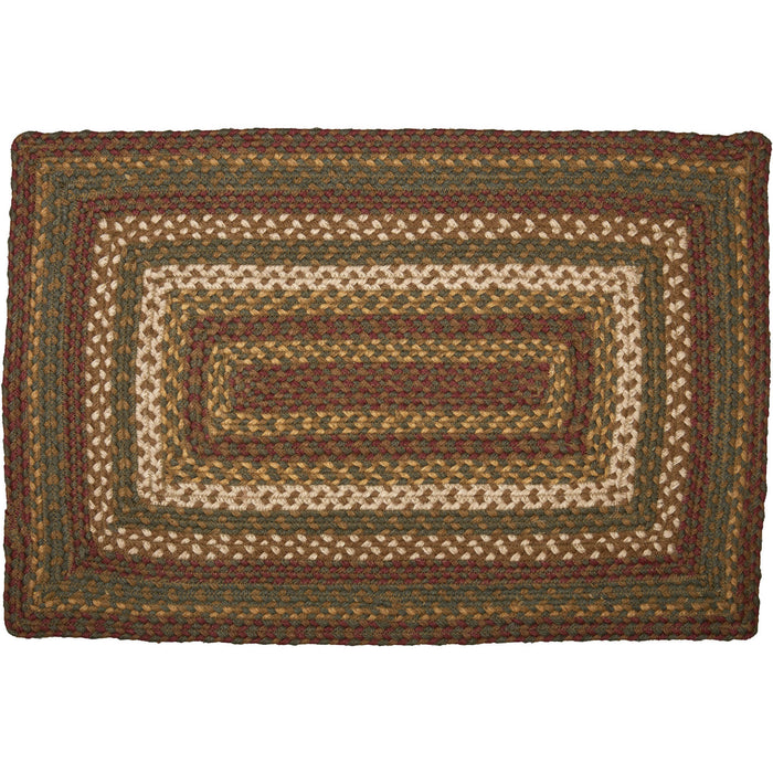 Tea Cabin Jute Rug Rect w/ Pad 20x30