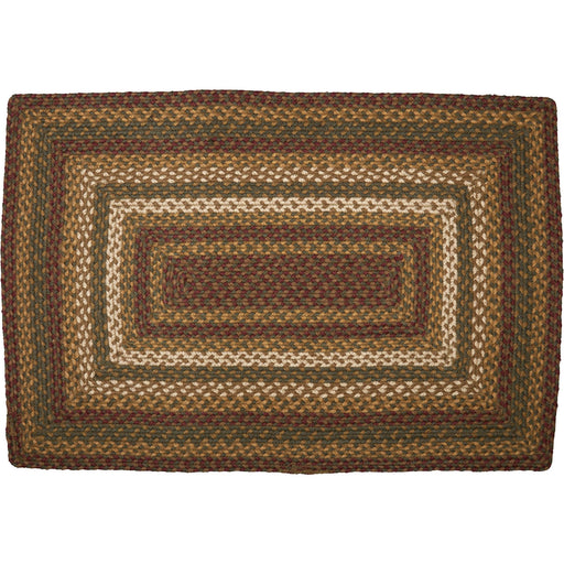 Tea Cabin Jute Rug Rect w/ Pad 24x36