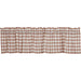 Annie Buffalo Portabella Check Valance 16x72