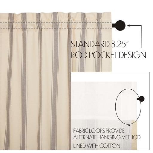 Grace Grain Sack Stripe Valance 16x72