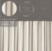 Grace Grain Sack Stripe Shower Curtain 72x72