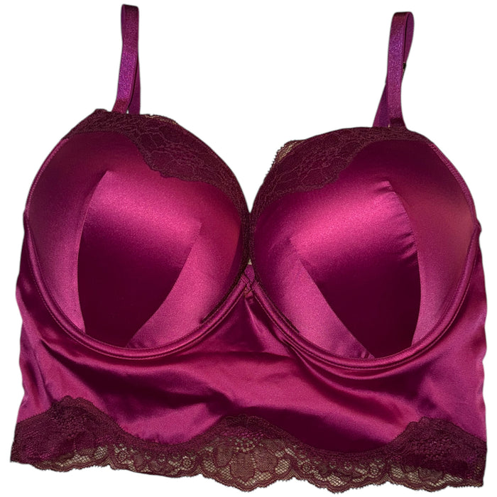 Victoria’s Secret Bombshell Plunge Bra Size 36D Color Plum