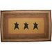 Kettle Grove Jute Rug Rect Stencil Star w/ Pad 36x60