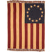 Old Glory Throw Woven 50x60