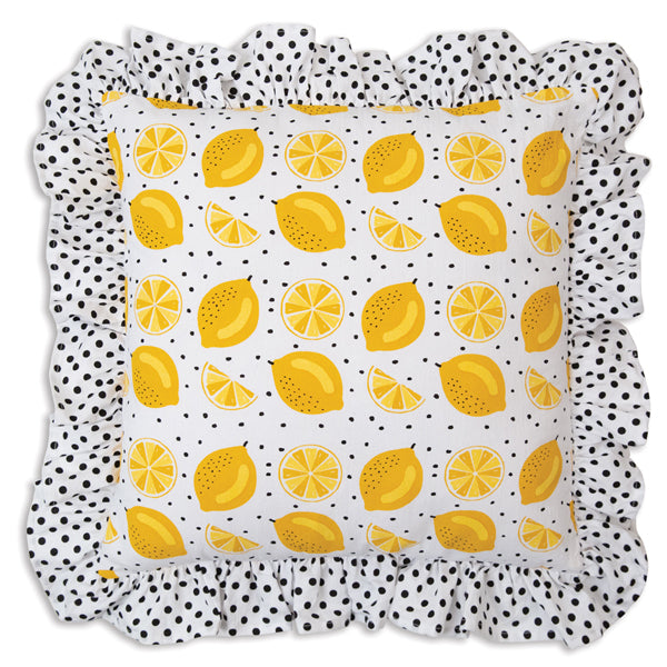 Lemons Throw Pillow