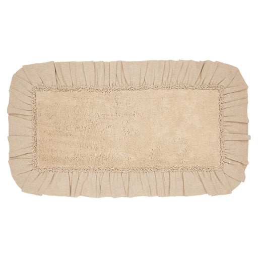 Burlap Vintage Bathmat 27x48