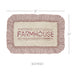 Sawyer Mill Red Farmhouse Bathmat 20x30