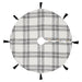 Black Plaid Tree Skirt 48