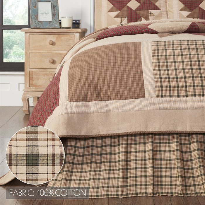 Cider Mill King Bed Skirt 78x80x16