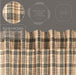 Cider Mill Plaid Short Panel Set of 2 63x36