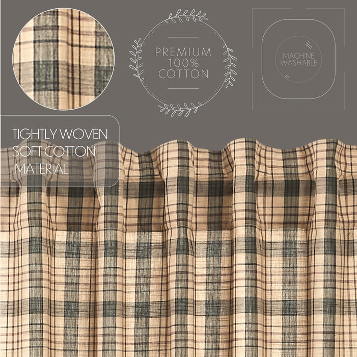 Cider Mill Plaid Valance 16x60