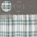 Pine Grove Plaid Valance 19x90