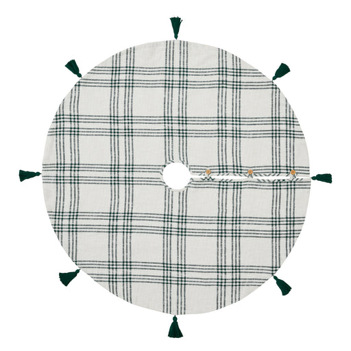 Pine Grove Plaid Tree Skirt 55