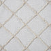 Frayed Lattice Oatmeal Pillow Cover 20x20