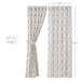 Frayed Lattice Oatmeal Panel Set of 2 84x40