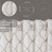 Frayed Lattice Oatmeal Short Panel Set of 2 63x36