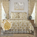 Dorset Gold Floral Luxury King Quilt 120WX105L