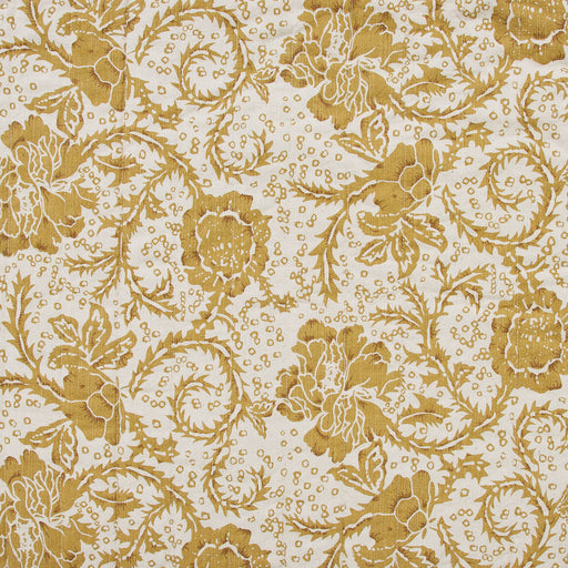 Dorset Gold Floral Standard Sham 21x27