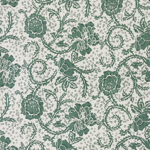 Dorset Green Floral King Sham 21x37