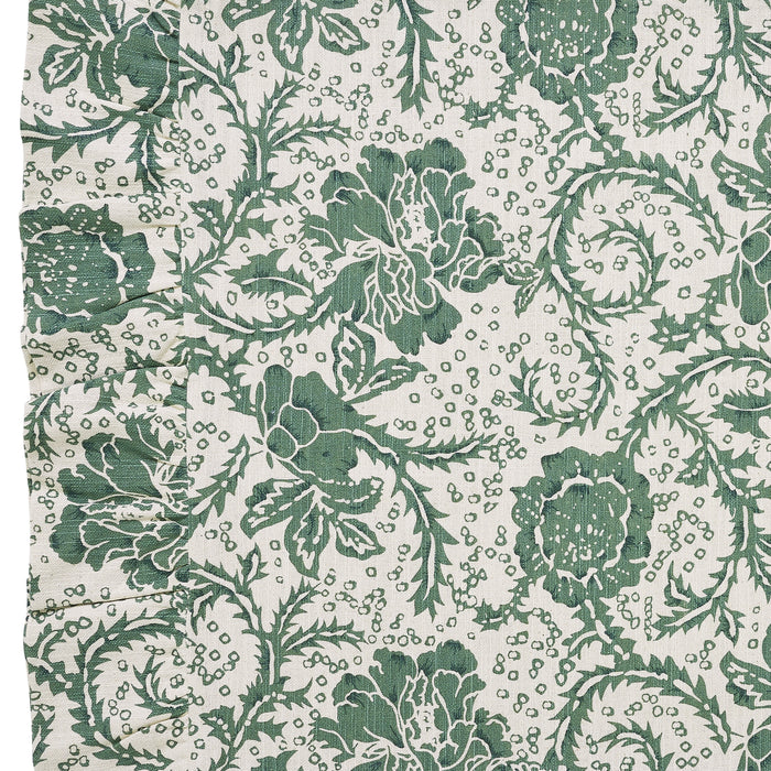 Dorset Green Floral Standard Sham 21x27