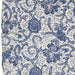 Dorset Navy Floral Standard Sham 21x27