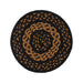 Black & Tan Jute Trivet 8