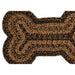 Black & Tan Indoor/Outdoor Medium Bone Rug 15x23