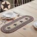 Colonial Star Jute Oval Runner 8x24