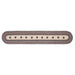 Colonial Star Jute Oval Runner 13x72