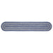 Great Falls Blue Jute Oval Runner 13x72