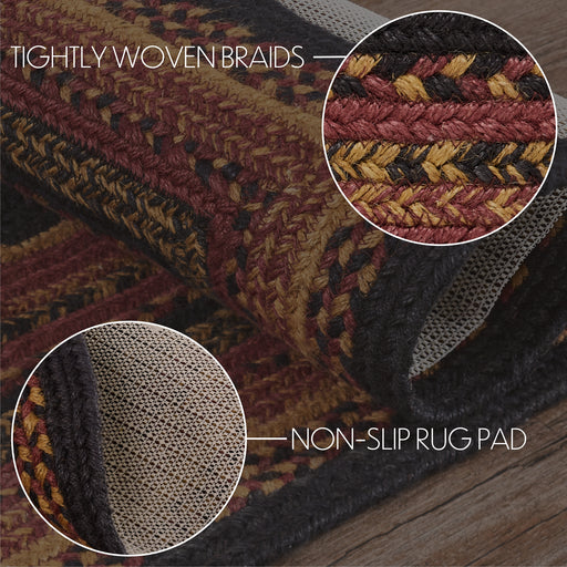 Heritage Farms Jute Rug Rect w/ Pad 36x60