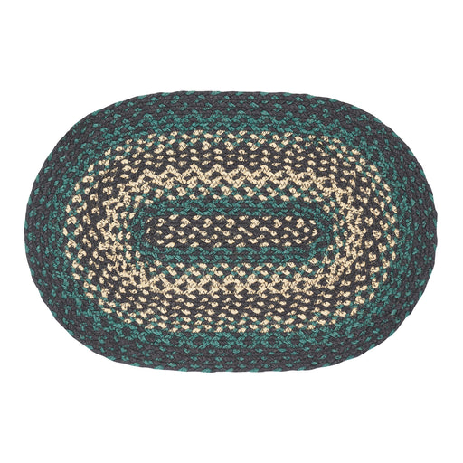 Pine Grove Jute Oval Placemat 12x18