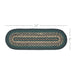 Pine Grove Jute Oval Runner 8x24