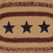 Potomac Jute Placemat Stencil Stars 10x15