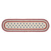 Celebration Jute Oval Runner 13x48