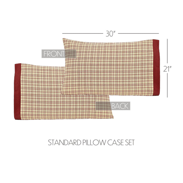 Tacoma Standard Pillow Case Set of 2 21x30