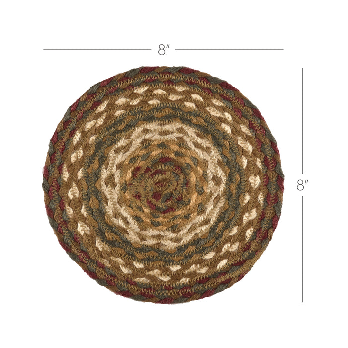 Tea Cabin Jute Trivet 8