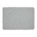 Burlap Dove Grey Placemat Set of 6 Fringed 13x19